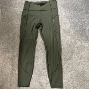 Dark green Athleta leggings